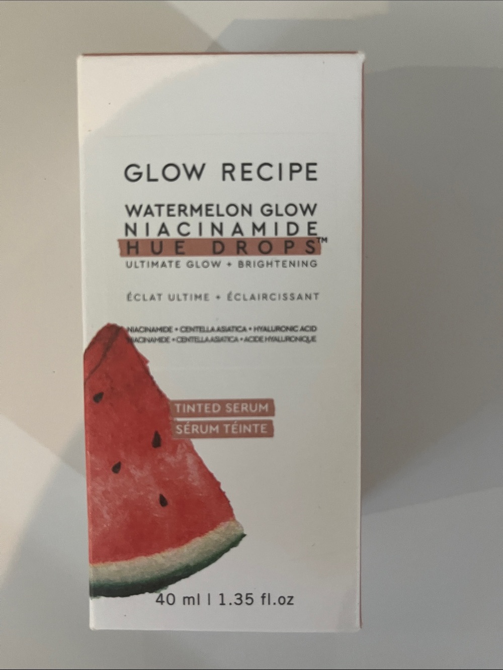 Glow Recipe Watermelon Glow Niacinamide Hue Drops Tinted Serum - Sun Glow